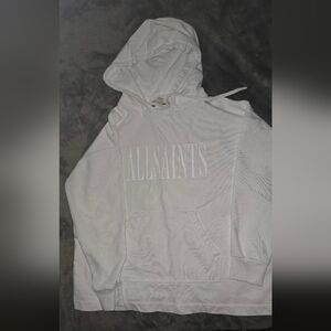 All Saints White Men's Hoodie